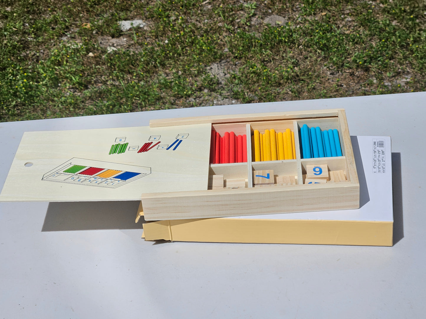 Play ‘n’ Count – Colorful Math Sticks for Learning Fun
