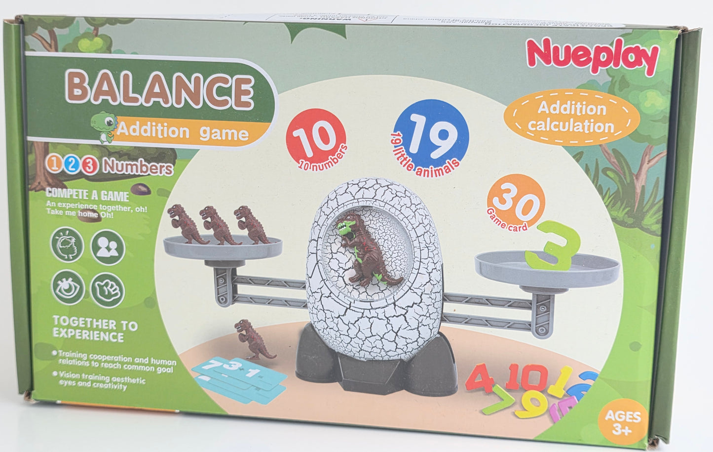 DinoScale – Educational Balance Toy for Little Mathematicians
