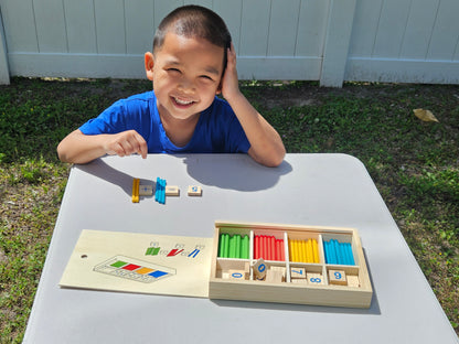 Play ‘n’ Count – Colorful Math Sticks for Learning Fun
