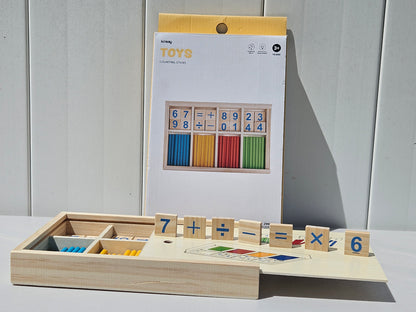 Play ‘n’ Count – Colorful Math Sticks for Learning Fun