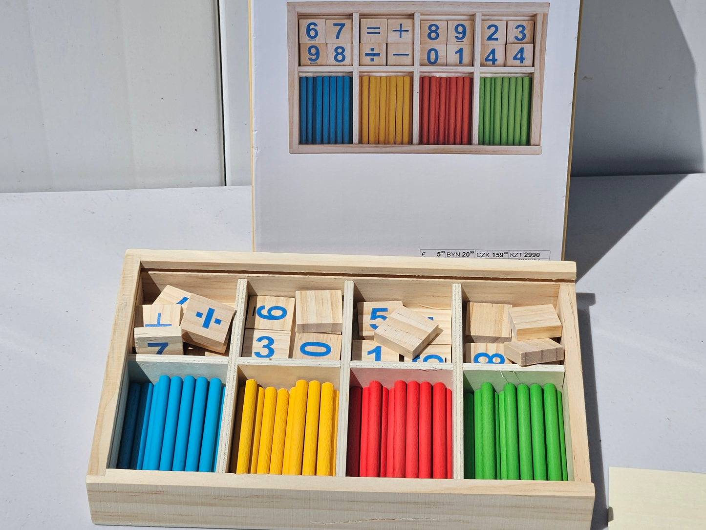 Play ‘n’ Count – Colorful Math Sticks for Learning Fun