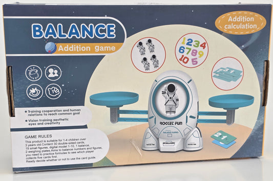 AstroBalance – Space-Themed Math Learning Scale
