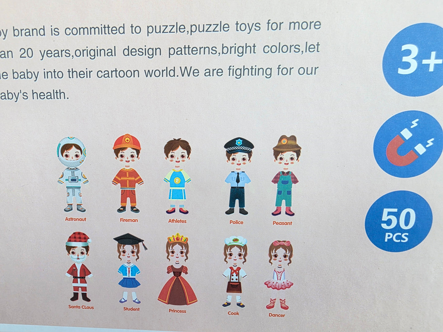 Think & Tell – Magnetic Character Story Builders age 2+