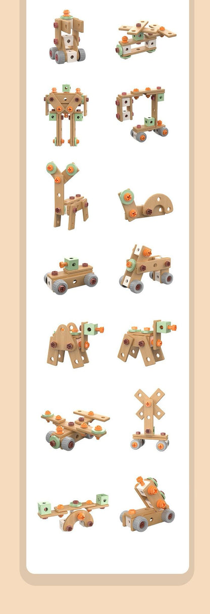 Power tool building set , age 3+ , Montessori Inspired Sensory learning. Have fun through cognitive development