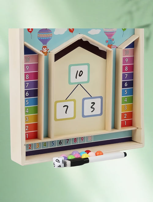 ThinkMath 10-Sided Dice & Logic Frame Game – Fun STEM Learning for Young Minds