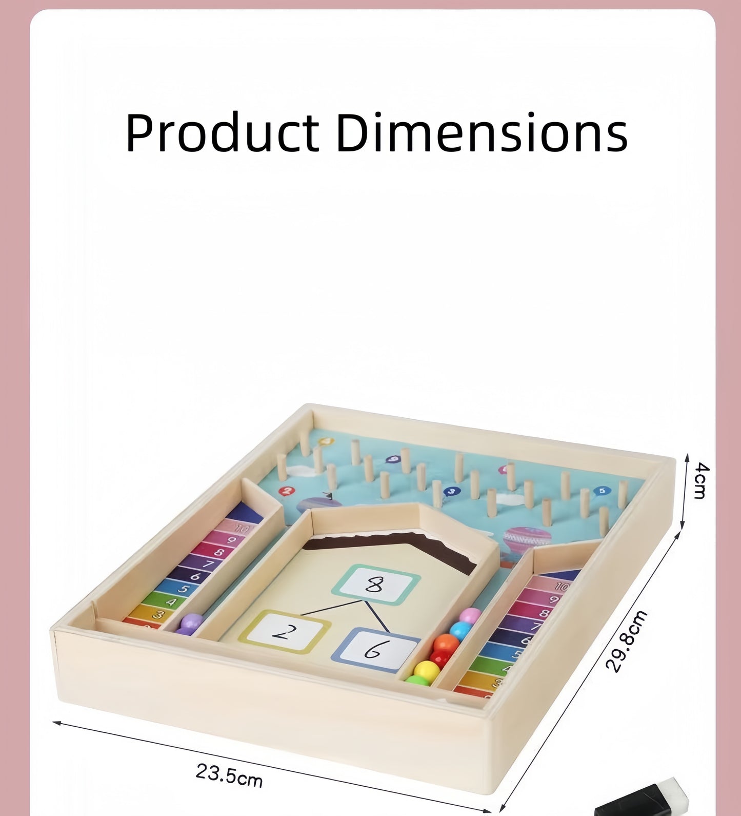ThinkMath 10-Sided Dice & Logic Frame Game – Fun STEM Learning for Young Minds