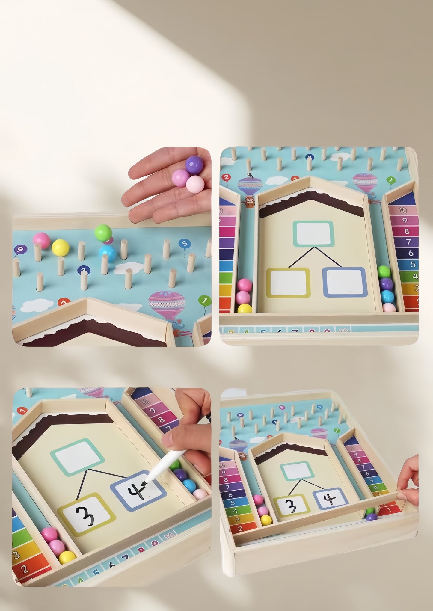 ThinkMath 10-Sided Dice & Logic Frame Game – Fun STEM Learning for Young Minds