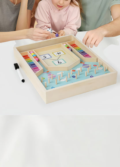 ThinkMath 10-Sided Dice & Logic Frame Game – Fun STEM Learning for Young Minds