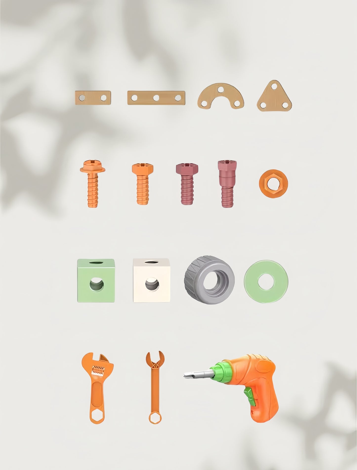 Power tool building set , age 3+ , Montessori Inspired Sensory learning. Have fun through cognitive development