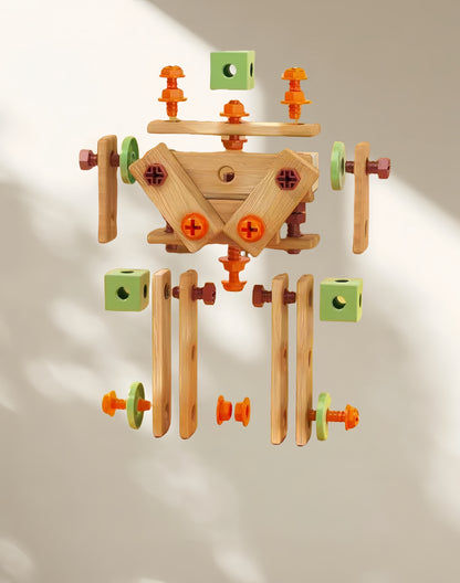 Power tool building set , age 3+ , Montessori Inspired Sensory learning. Have fun through cognitive development